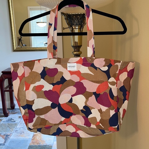 Sezane Bags Sezane Fait Avec Amour Large Canvas Tote Bag Poshmark Sezane Bags Sezane Fait Avec Amour Large Canvas Tote Bag Poshmark